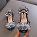 New Ladies Baby Girls Girls Princess Diamond Sandals Single Shoes Leather Shoes Dance Performance Shoes_vogvips.com