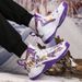 New high-top basketball shoes men's leather children's small shoes actual running shoes_vogvips.com