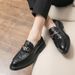 Nightclub Hairstylist Pointed Casual Leather British Lazy Business Loafers Men's Shoes_vogvips.com