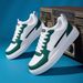 Men's Summer Breathable Trendy Versatile Casual Sneakers For Teenagers Non-Slip Sports Thick-Soled White Shoes_vogvips.com