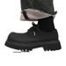 ShoeVault Paris Derby Men Women, Thick-Soled Height-Increasing Derby, Niche Charcoal Black Big-Toe Shoes, Leather Shoes For_vogvips.com