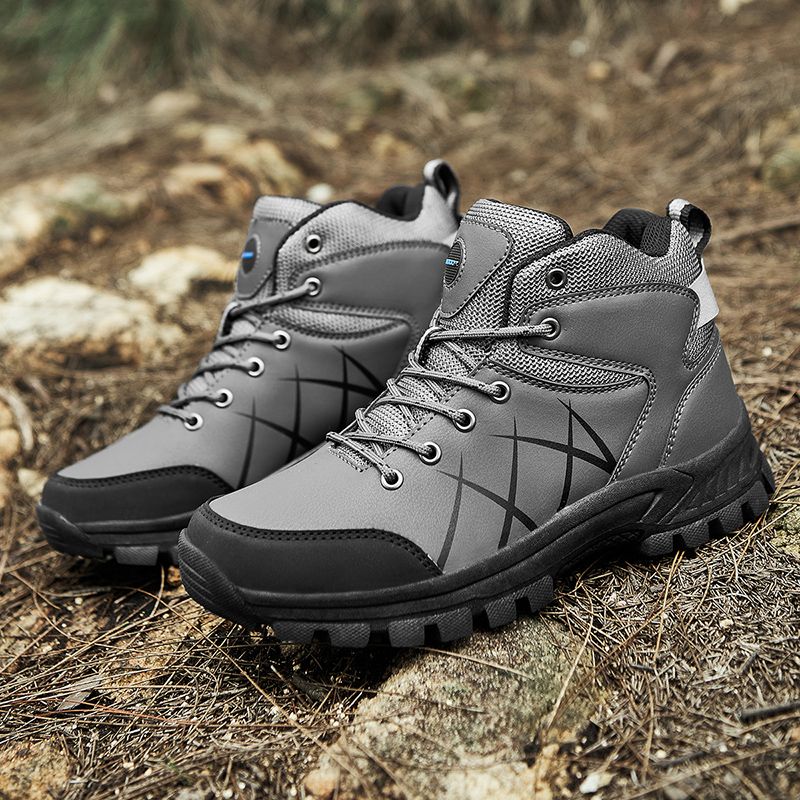 New Outdoor Casual Running Hiking Shoes Non-slip Hiking Shoes Men_vogvips.com