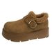 Winter Thick-Soled Height-Increasing Fleece-Lined Warm Snow Boots For Women 2026 New Slip-On Versatile Furry_vogvips.com