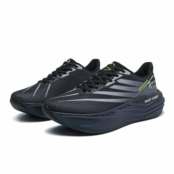 Breathable Mesh Cushioning And Q-bouncy Running Shoes 2025 New Autumn Versatile Thick-soled Sports Casual Shoes For Men_vogvips.com