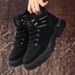 Men's Martin 2025 Autumn New Casual Outdoor High-top Wear-resistant Korean Style Thick-soled Non-slip Sports Boots_vogvips.com