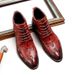 European Warm Series British Style Fashion Martin Mid-top Crocodile Pattern Embossed Lace-up Business Leather Men's Boots_vogvips.com
