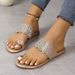 Large Toe In Summer 2025, Lightweight And Cool Flat Slippers For Women_vogvips.com