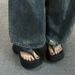 EVA Thick-soled For Women 2026 New Popular Model, Height-increasing, Non-slip, Fashionable And Simple Women's Flip-flops_vogvips.com