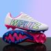 Fresh Rainbow-Colored Football Shoes Men And Women, Lightweight, Non-Slip, Wear-Resistant, Breathable, Top Quality Suitable For_vogvips.com