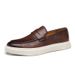 Fashion men's shoes Leather shoes casual board shoes loafers_vogvips.com