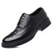 Euro Step Autumn New High-End Business Casual Formal Youth Carved Brogue Trendy Breathable Genuine Leather Men's Shoes_vogvips.com