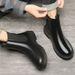 European Warm Series Men's Martin Spring High Top Fleece Work Short Mid-top Cotton Shoes Military Leather Boots Men_vogvips.com