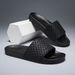 Trendy Men's Summer Non-slip Sli, Korean Style Internet Celebrity Slip-on Sandals, Fashionable Outdoor Designer_vogvips.com