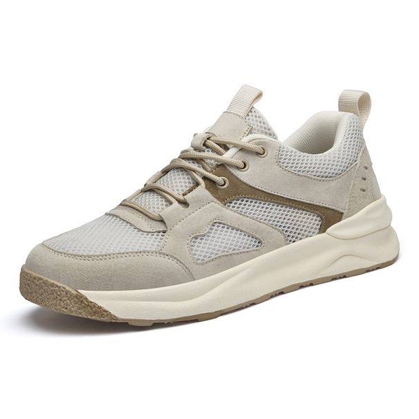 Men's Shoes Breathable Thin Soft-soled Running Shoes Mesh Shoes Men's Mesh Shoes Casual Board Shoes_vogvips.com