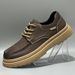 Casual For Men Autumn 2024 New British Style Genuine Non-Slip Wear-Resistant Breathable Thick-Soled Small Leather Shoes_vogvips.com