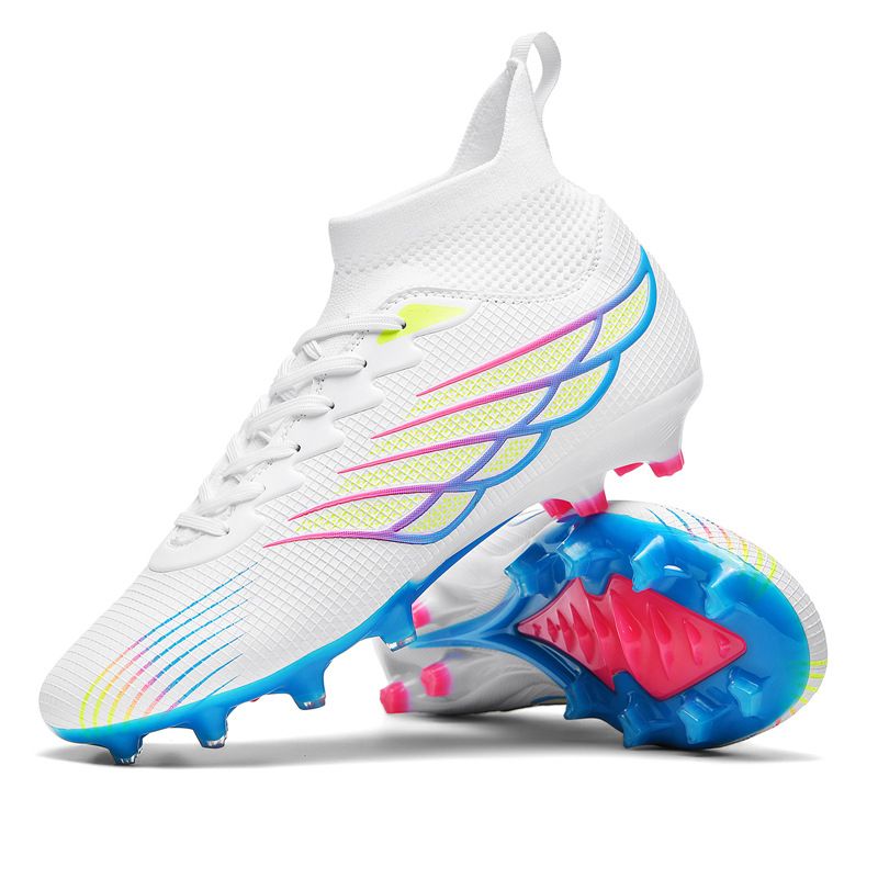 Football Shoes Boys And Girls Students Long Nails Children's Artificial Real Grass Game Football Training Shoes_vogvips.com
