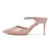 Summer New Nude Patent Leather Rhinestone Pointed-toe Sandals - Perfect For Everyday Work, Comfortable, And Leg-lengthening_vogvips.com