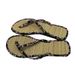 Ladies Straw Mat Fashion Floral Strap Flat Flip Flops 2024 Summer Newest Leisure Rattan Grass Weave Home Slippers_vogvips.com