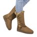 2024 Autumn Winter Long Tube For Women Fashion Sheepskin Thickened Fleece Lined Warm Shoes Thick Sole Snow Cotton Boots_vogvips.com