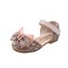 Girls' Single Shoes Spring And Summer New Casual Color Diamond Bowknot Small And Medium Children's Dance Shoes Performance Shoe_vogvips.com