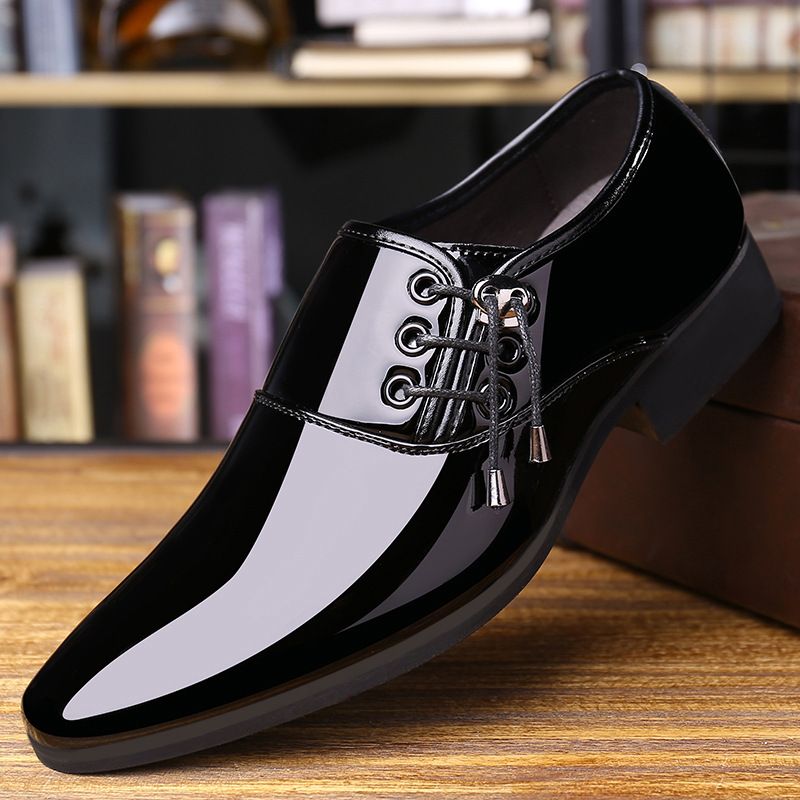 New New Arrival Cowhide Business Affairs Self-cultivation Fashion Home-based Flat Bottom Shoes For Men_vogvips.com