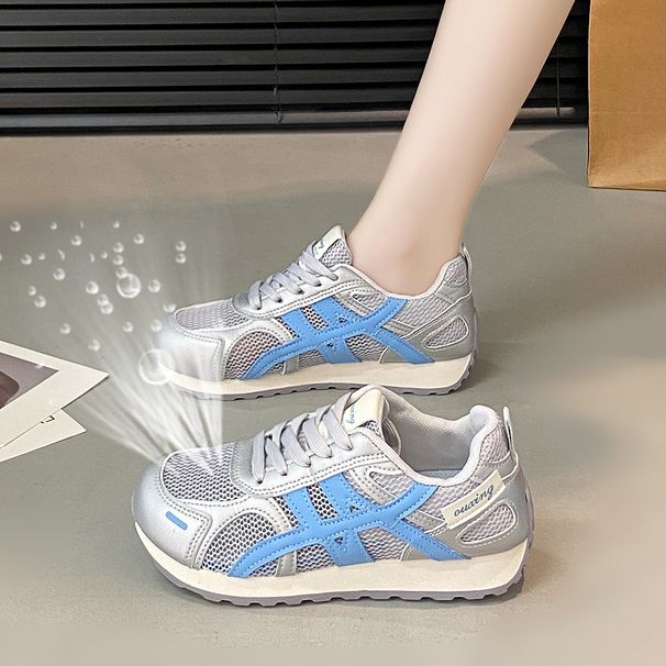 Summer Single Net German Training Shoes Women's Casual Sports Shoes Fashion Running Shoes Breathable Personalized Casual Shoes_vogvips.com