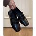 First Encounter Soft-Soled Ballet Shoes For Women, Perfect With Skirts, Beautiful Vintage Thick-Soled Mary Jane Shoes,_vogvips.com