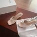 French Square Toe Cat Heel Silks And Satins Sandals Women's Summer New Arrivaloutwearelegant Petals Rhinestone Skirt High Heels_vogvips.com