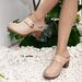 High Sandals, Slippers, Women's Bag Top, Thick Heeled Mueller's Mother's Shoes_vogvips.com