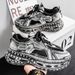 Men's Summer Breathable Mesh Sneakers – Lightweight Casual Shoes With Tire Sole, Trendy Dad Shoes For Teens & Youth Thick Bottom Daddy Shoes Men_vogvips.com