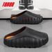 Men's Lightweight Breathable Casual Slippers Women's Summer Soft EVA Slides Female Male Couples Outdoor Street Sandals_vogvips.com