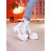 Genuine Leather Mesh Hollow Martin Boots For Women 9CM Spring Summer New Breathable Petite Thick Sole Versatile Sandals_vogvips.com