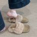 Fluffy Heat Retention~! Super Thick INS Fleece-Lined Outdoor Lazy Warm Furry For Women Winter Birkentock Cotton_vogvips.com