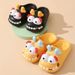 Cute And Funny Parent-Child For Women, Thick-Soled Clogs For Women, Summer Cartoon Dragon Slippers For Home And Outdoor Use_vogvips.com