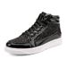 Leather Size Large Glossy Personality Martin Men's Casual Sneakers High-top Stage Gold Boots_vogvips.com