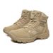 Men's Shoes, Outdoor Field Training Boots, Anti Slip Hiking Boots, High Top Combat Boots, Military Training Shoes_vogvips.com