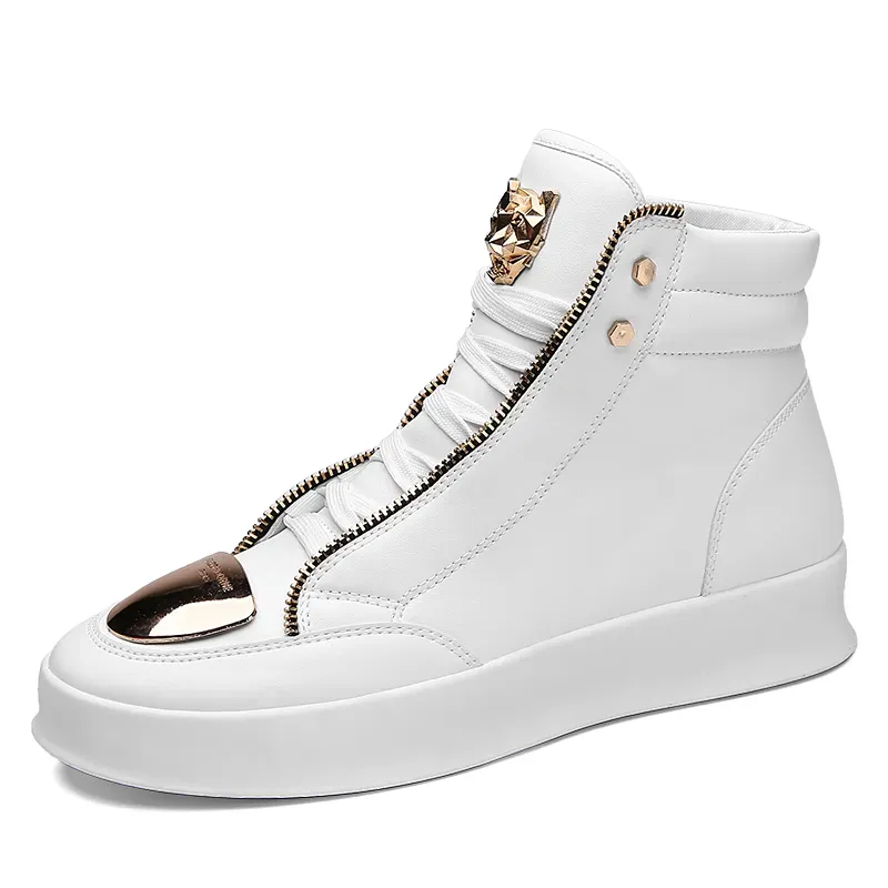 Brand Mens High Top Sneakers Sporty Leopard Platform Training Sports Casual Skate Trendy Boys Sport Tennis Shoes_vogvips.com