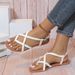 New Beach Holiday Soft Flat Women's Sandals Slippers_vogvips.com