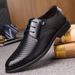 Summer Cowhide Hollow Men Comfortable Breathable Leather Sandals Fashion Lace-up Lightweight Formal Business Men's Shoes_vogvips.com