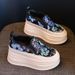 inner Height-increasing Foot-set Breathable Mesh Shoes Women's Lazy Wedge Heels Thick-soled Muffin Single Shoes_vogvips.com