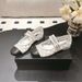 2025 Summer Runway Style Simple Mary Jane With Mesh Inserts And Single Strap, Ballet Flats_vogvips.com