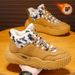 Men's Snow Boots, Winter, Fleece-Lined And Thickened For Warmth, Double Cotton Shoes, Men's Cold-Resistant Boots For Min_vogvips.com