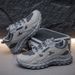 Labor Protection Shoes Men's Spring And Autumn New Breathable Mesh Shoes Men's Construction Site Work Non Slip Wear Resistant Sports Dad Shoes_vogvips.com