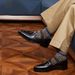 Black Leather Fringe Business Shoes Men's British Style Casual Leather Loafers Slip-On Single Shoes Party High Quality Shoes_vogvips.com
