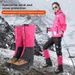 Outdoor Hiking Warm Waterproof Unisex Shoe Desert Sandproof Warmers Leg Snow Covers_vogvips.com