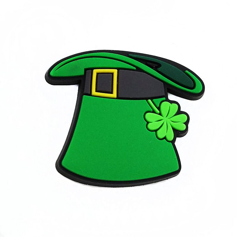 Cartoon Does Not Infringe VSCO Green Series Shoes Flower Shoe Buckle Soft Glue Personality DIY Cute Accessories_vogvips.com