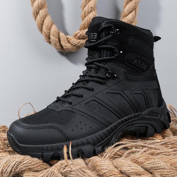 Breathable Tactical Boots, Special Forces Outdoor Hiking, Wear-resistant Training, Combat Boots, High Top Military Boots_vogvips.com