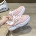 Sponge Cake Casual Thick Soled With Breathable Mesh, White Women, Summer New Versatile Mesh Shoes For Women_vogvips.com
