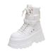 2025 Thick-Soled Height-Increasing Stylish Motorcycle Ins Trend Cool Short British Style Martin Boots Women Autumn New_vogvips.com
