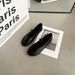 French-style Single-strap In-stock For Summer, 25 Mary New Model, Soft Sheepskin, Flat-soled, Round-toed, Shallow-cut Summer, Model, Sheepskin,_vogvips.com